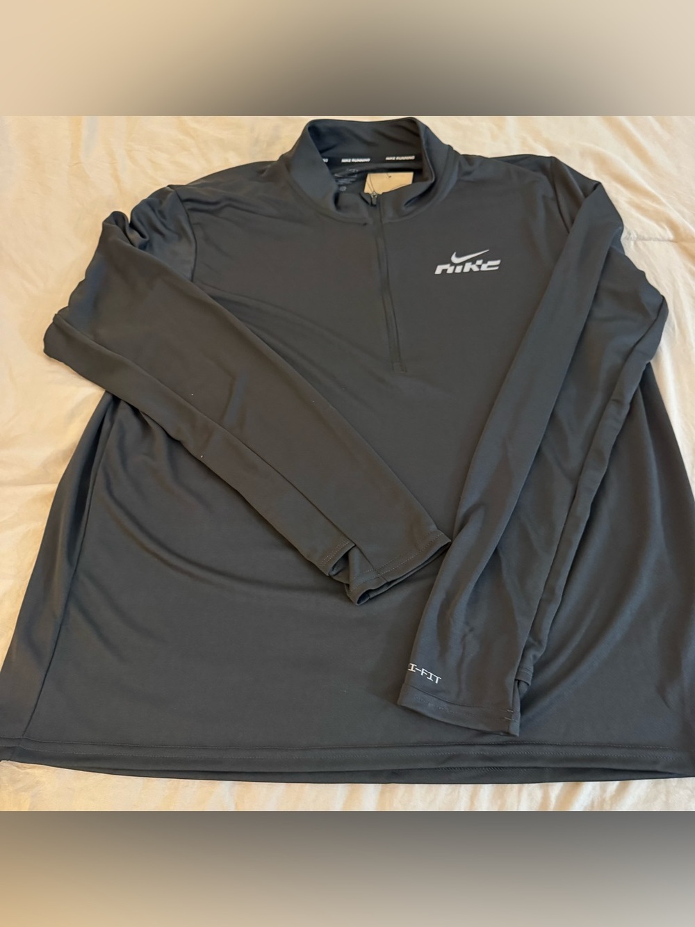 NWT NEW Nike Men’s Pacer Flash Dri-FIT 1/2-Zip Running Top Shirt MEDIUM